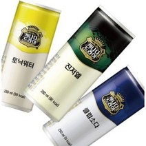 [음료수] 탄산음료 캐나다 드라이 탄산수 진저엘/클럽소다/토닉워터, 진저엘 250m x 30개