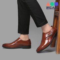몬드스팟 3cm J펜던트 포인트 캐주얼 남성 로퍼 구두 브라운(DM339)