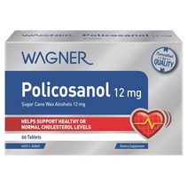 New ZeaLand직구 Wagner Policosanol Policosanol 폴리코사놀 하이 벨류 12mg 60tab 1pack, 수량, 상세참조