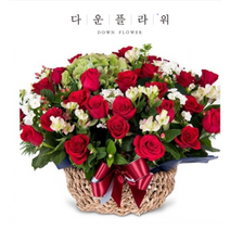 꽃뜨랑 축하꽃바구니 생일선물 축하선물 기념일 전국당일꽃배달, B03 릴리(백합)