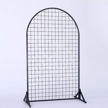 철망 액세서리 진열대 매대 메쉬망 스탠드 철제 렉, 사각형 160X100cm