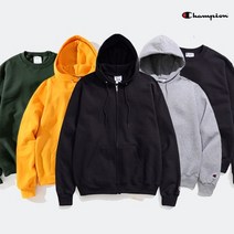 챔피온 길단 기모 맨투맨 후드티 후드집업 01.챔피온 S600 파워블랜드 다크그린/S