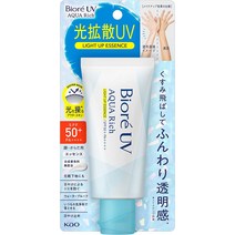 비오레 UV 아쿠아 리치 라이트 업 에센스 70g SPF50+ PA+++