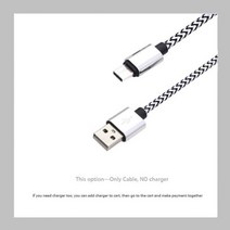 0.25M 1M 2M 3M 고속 충전 USB 유형 C 충전기 케이블 (Xiaomi Redmi 용) 8 9 7 Pro Max 8t K30 K20 7a 8a Type-C Cabel, silver