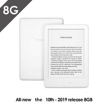 이북리더기 전자책 전면 조명 내장 WiFi eBook 전자 잉크 화면 6 인치 e북 리더 8GB 올 뉴 블랙 2019 버전, 없음, 2.만 전자 책 리더 - 8GB W refurbishe