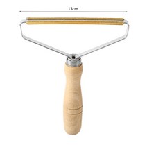 보풀제거기 휴대용 보푸라기 제거제 수동 보푸라기 롤러 옷 펠렛 보푸라기 브러시 도구 옷 fuzz fabric 면도기 모직 코트 스웨터, 목재