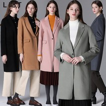 리스트 리스트 미니멀 원버튼 핸드메이드 울코트 (P002487104)