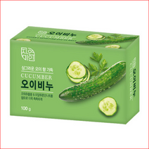 자연미인 오이비누 오이향, 100g, 18개