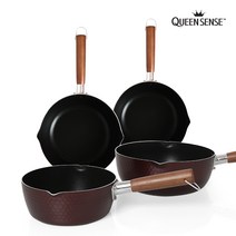 퀸센스 물코 인덕션 겸용 편수 냄비, 편수 24cm