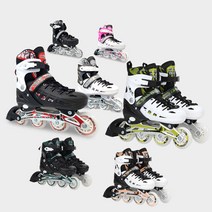 LF905 유아 아동용 인라인스케이트 사이즈 조절, 22년형 브렌스 화이트그린