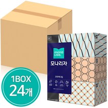모나리자 벨라지오 각티슈 200매x3입 8팩 미용티슈, 3개