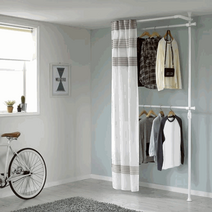 왕자행거 왕자 (어바웃드레스룸2P-일반)_엔젤스트라이프_750(S), 1.모카크림-750(SM)