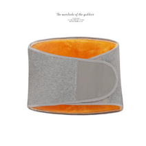 따뜻한 안감 허리 보호대 통증 디스크 벨트 복대 복압 벨트 갈비뼈 약국 고관절 치료기, 골드, LD-766 기모복대(찍찍이)