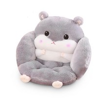 가팡 귀여운 햄스터 좌식의자형 그레이