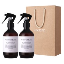 1+1 에이센트 네이처 3X 드레스퍼퓸 250ml + 선물용 쇼핑백, 22 화이트머스크*2