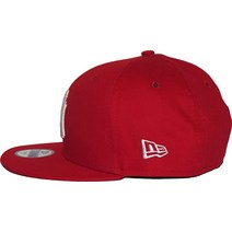 New Era New York Yankees Exclusive Selection 9FIFTY 스냅백 조절 가능한 모자 캡 - OSFM 블랙 크라운 화이트 로고, One Size