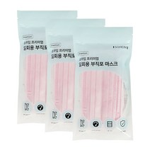소하임 국산 프리미엄 일회용 3중필터 마스크 대형 핑크, 1개, 30매