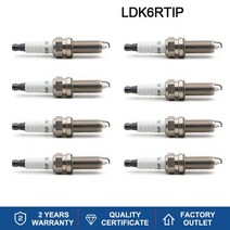 촛불 이리듐 플래티넘 93815 ilkr6f11 silzkr6b11 torch ldk6rtip 스파크 플러그 교체 denso vxuh20i kia 1884610060 호환, 상자가 있는 8개