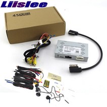 어라운드뷰 후방 사이드 카메라 자동차 후면 인터페이스 백업 모니터 어댑터 아우디 A6 C6 1999 2009MMI2G, 03 Version 4