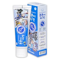 헬로카봇 튼튼이치약 어린이치약 천연블루베리향, 1개