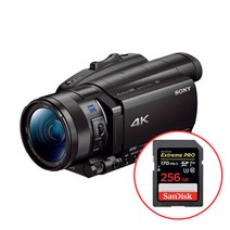 소니 FDR-AX700 4K 비디오카메라 캠코더 샌디스크 익스트림프로 V30 256기가 /빅보스
