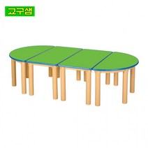 어린이 유치원 안전 무늬 책상 H48-1, 상세페이지 참조