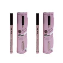 MONDRAW 붓펜 점막 리퀴드 아이라이너 1ml, 브라운+브라운