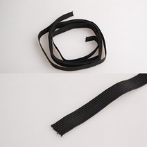 치마 바지 허리 밴드 만들기 DIY 밴딩 고무줄 검정 16, 기본