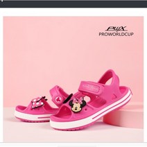프로월드컵키즈 미니마우스 스푼 키즈스트랩 크록스 샌들(PK)