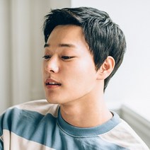 위그몰 남자 전체가발 숏댄디컷, 1개, 내츄럴브라운