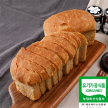 유기농 통밀빵 6종 무설탕 컴은콩 비건빵 천연효모빵, 유기농흑미검은콩비건통밀빵300g