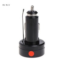 6XDB LED Digital Display Voltmeter Car Motorcycle Voltage Gauge Panel Meter Volt Detector Tester Mon, [01] Red, 01 Red