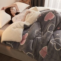 지부달인 따듯한데 가벼운 마법 웜 극세사 가을 겨울 양털극세사이불