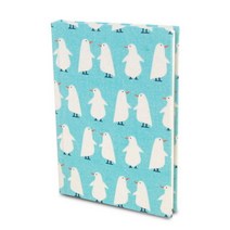 STNY_BooKiss 북아트 수첩 Diy 1216 펭귄 스카이블루 책표지만들기 나만의노트만들기 포장 다이어리 다용도 싸기 DIY 겉면 만들기