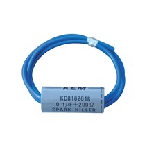 KEM 스파크킬러 단상형 기본전선형 200R 0.1uF 110/220V AC KCR-10201R