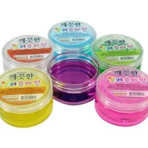 [동화오피스] 팬시 1000 깨끗한 컬러 슬라임 랜덤 / 달란트시장 어린이선물