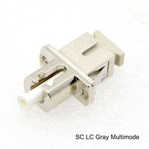 광통신 랜선 장치 케이블 광섬유 커넥터 LC-SC 단일 모드 APC MM 금속 어댑터 광파워 미터용 플랜지 커플, 07 MM LC SC_01 라인 커넥터