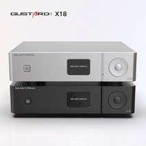 GUSTARD X18 DAC ES9038PRO XMOS XU216 DSD512 PCM768K MQA Bluetooth 5.0 LDAC HD APTX 고성능 오디오 디코더 IIS, Silver