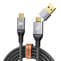 오리코 40Gbps 데이터 전송 8K USB 4.0 지원 썬더볼트 3 C타입 to C타입 A타입 고속충전 케이블 100W ACC40, 0.5m