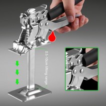 스테인레스 스틸 소재 실용적인 타일 높이 조절기 벽 수평 건설 도구, 03 Green-100mm C