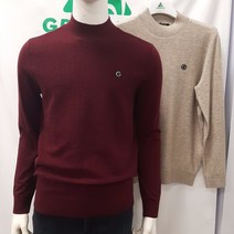 그린조이 동아수성점 가볍고 보온성이 우수한 남성반폴라 니트티셔츠 GF21SL55M