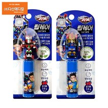 헬로카봇 피규어 립케어 딸기향, 딸기향 4개