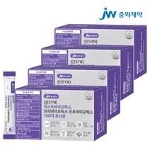 JW중외제약 신 퍼스트바이오틱스 프리바이오틱스 프로바이오틱스 100억 유산균, 120개, 5g