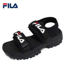 휠라 레이 트레이서 샌들 남자 여자 블랙 1SM00734-013