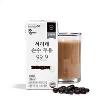서리태 순수 두유 99.9 190ml*48팩, 단일옵션,상세 설명 참조, 48팩, 190ml