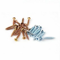 나사 피스 3x20 아연백색 1000개 봉 나사못 DIY 용품 제작, 색상:[색상]본상품