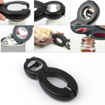 자취꿀템 6in1 멀티오프너 다용도 뚜껑따개