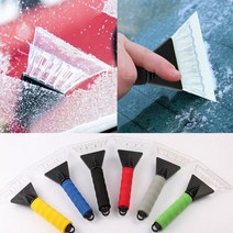 CAILOOM 자동차창문습기 성에제거 성애제거기 칼 스크래퍼 눈 물기 제거 눈긁개 헤라 제설기, 1개