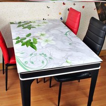 테이블 Pvc 가소성 고분자 화합 연회석 고무 매트 유리구두
