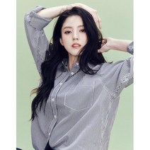 지오다노 344501 여 포플린 셔츠